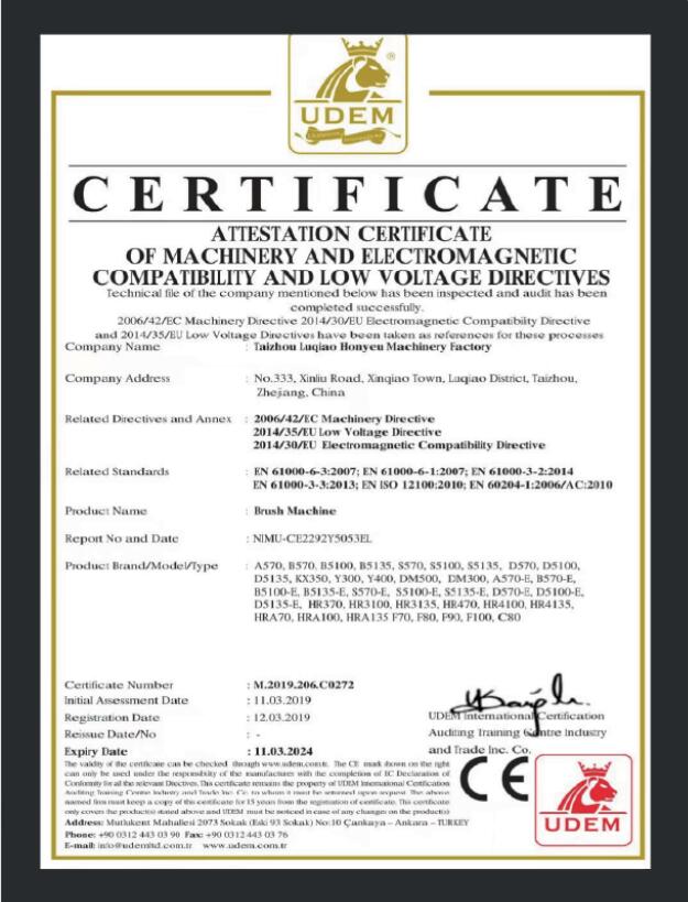 CE certificate